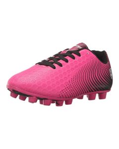 Kids' Vizari Stealth FG Cleat Pink / Black
