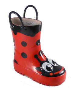 Kid's Western Chief Ladybug Rain Boot