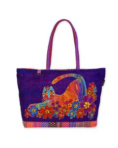 Laurel Burch Catnificent Large Tote