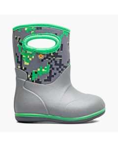 Little Kids' Bogs Baby Classic Crafted Camo Gray Multi