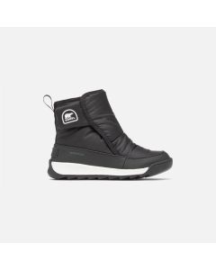 Little Kids' Sorel Whitney&trade; II Plus Bootie Black / Sea Salt