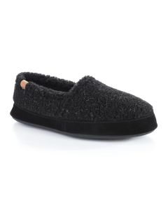 Men's Acorn Moc Black Berber