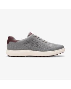 Men's Clarks Mapstone Lace Grey Knit
