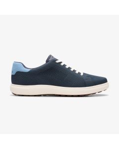 Men's Clarks Mapstone Lace Navy Knit