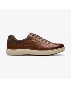 Men's Clarks Mapstone Lace Tan Leather