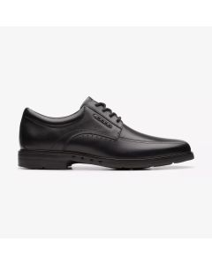 Men's Clarks Un Kendric Way Black Leather