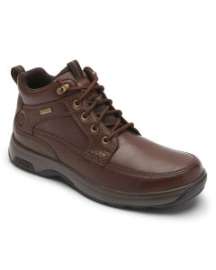 Men's Dunham Waterproof 8000 Mid Dark Brown Leather