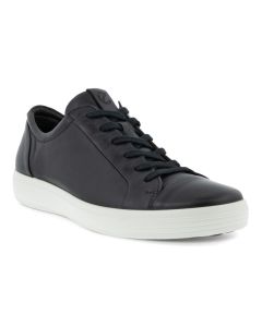 Men's Ecco Soft 7 City Sneaker Black
