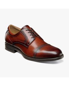 Men's Florsheim Midtown Cap Toe Oxford Cognac