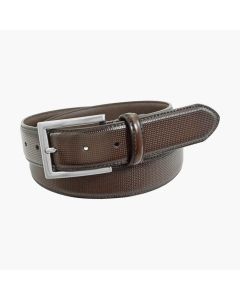 Men's Florsheim Sinclair Perf Belt Brown