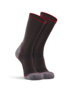 Men's Fox River Basecamp 2.0 Hike Lightweight Socks Crew Charcoal