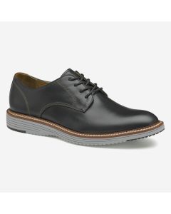 Men's Johnston &amp; Murphy Upton Plain Toe Black Full Grain