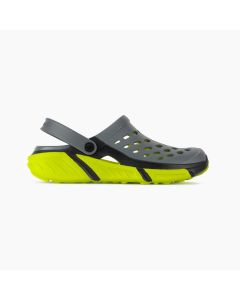 Men's Joybees Trekking Clog Charcoal / Citrus