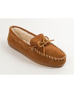 Men's Minnetonka Pile Lined Moc Brown