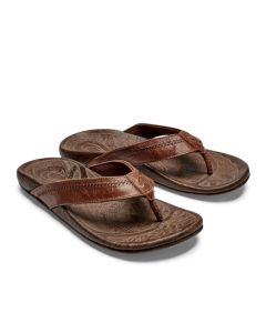 Men's OluKai Hiapo Rum / Dark Wood