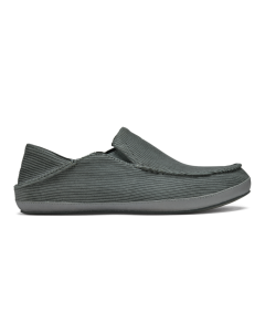 Men's Olukai Moloā ‘Ie Slipper Charcoal
