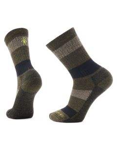 Men's Smartwool Everyday Barnsley Sweater Crew Socks Military Olive