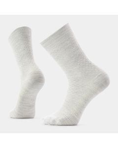 Men's Smartwool Everyday Basketweave Zero Cushion Crew Socks Ash