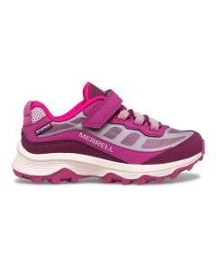Kids' Merrell Moab Speed Low A/C Waterproof Grey / Berry