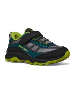 Kids' Merrell Moab Speed Low A/C Waterproof Deep Green / Black