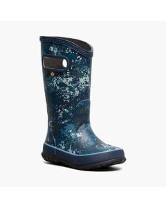 Kids' Bogs Rainboot Micro Camo Blue Multi