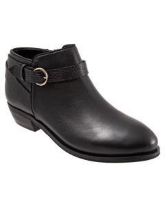 Women's Softwalk Raven Black Lizard