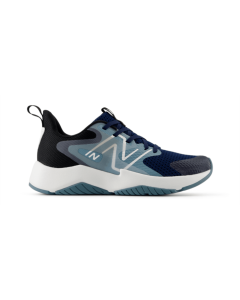 Big Kids' New Balance Rave Run v2 Lace NB Navy with Salt Water