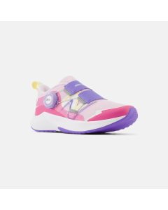Kids' New Balance DynaSoft Reveal v4 BOA&trade; Light Rasberry with HI-Pink and Electric Indigo