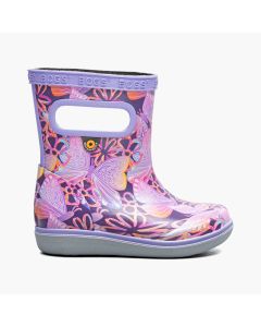 Little Kids' Bogs Skipper II Solar Butterfly Purple Multi