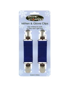 SnowStoppers Mitten Clips Royal Blue