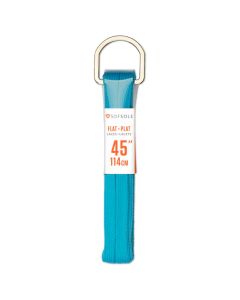 Sof Sole&reg; 45" Athletic Flat Laces Aqua