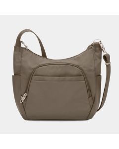 Travelon Classic Crossbody Bucket Bag Nutmeg