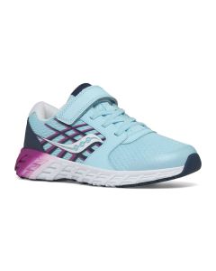Kids' Saucony Wind 2.0 A/C Blue / Pink