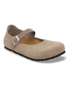 Women's Birkenstock Mantova Taupe Suede
