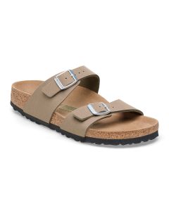 Women's Birkenstock Sydney Vegan Gray Taupe