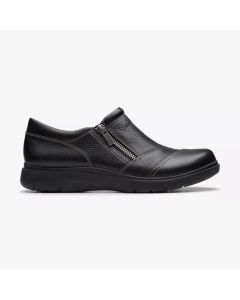 Women's Clarks Certina Pure Black Leather