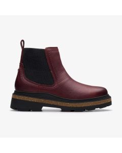 Women's Clarks Hencroft Step WP Burgundy Leather