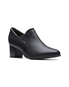 Women's Clarks Loken Way Black Leather