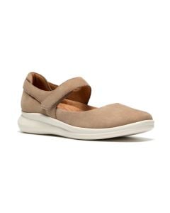 Women's Clarks Lynell Strap Taupe Nubuck