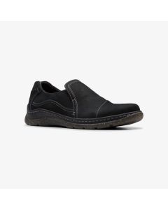Women's Clarks Orlene Slip Black Nubuck