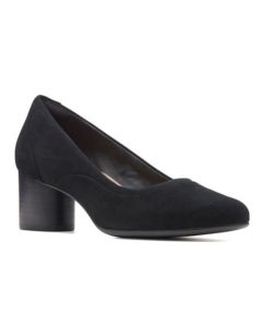 Women's Clarks UnCosmo Step Black Suede