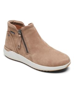 Women's Cobb Hill Skylar Zip Boot Taupe