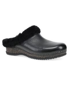 Women's Dansko Magda Black Waxy Milled