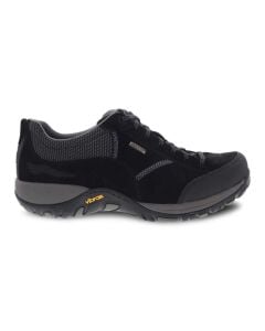 Women's Dansko Paisley Black / Black Suede