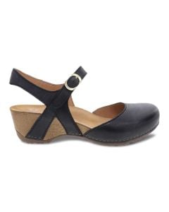 Women's Dansko Tiffani Black Milled Burnished