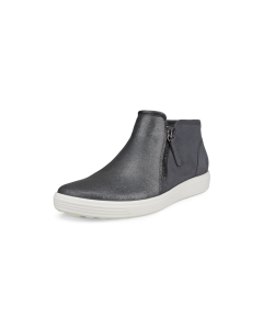 Women's Ecco Soft 7 Low Boot Silver Heavy / Magnet