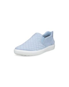 Women's Ecco Soft 7 Quilted Easy Slip-On Blue