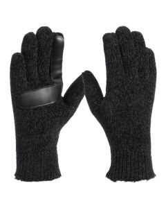 Women's Isotoner Solid Chenille Glove Black
