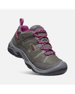 Women's Keen Circadia Waterproof Low Steel Grey / Boysenberry