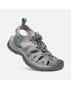 Women's Keen Whisper Medium Grey / Peacock Green